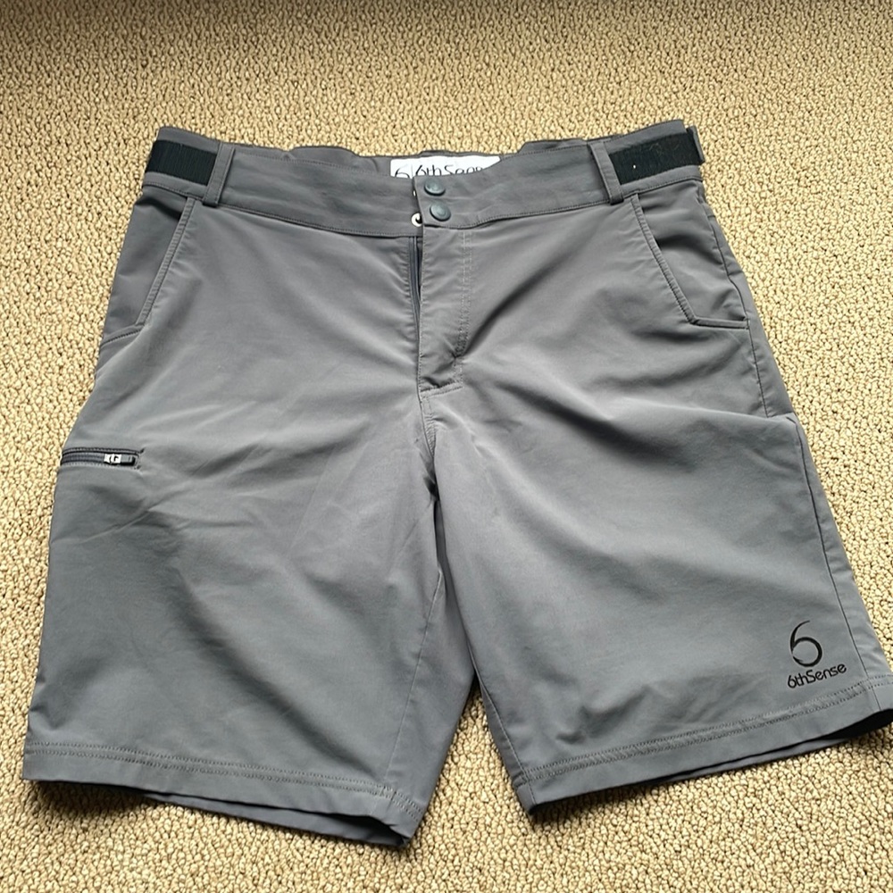 Gray Men's Hybrid Shorts
